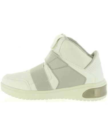 girl and boy Mid boots GEOX J847QA 05411 J XLED C1000 WHITE