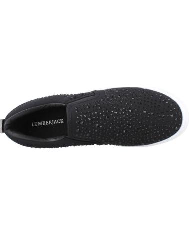 Zapatillas deporte de Mujer LUMBERJACK SLIPON NEGRO