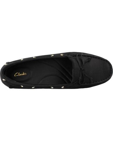 Mocasines de Mujer CLARKS MOCC BOAT2 NEGRO