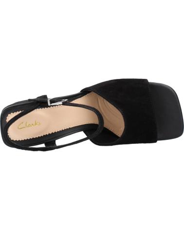 Sandalias de Mujer CLARKS SHEER65 BLOCK NEGRO