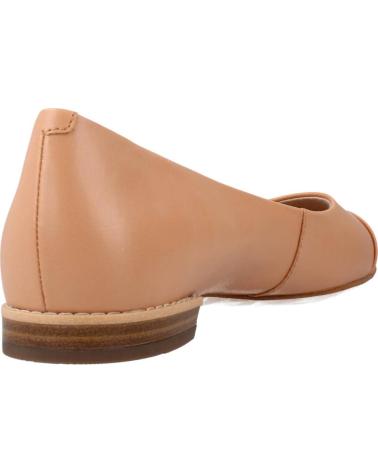 Woman Flat shoes CLARKS FESTIVAL GOLD NARANJA
