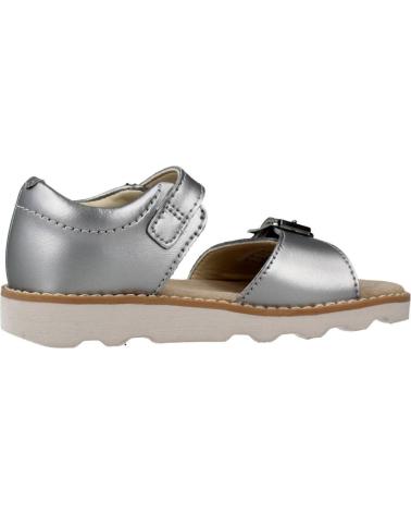 Sandalias de Niña CLARKS CROWN BLOOM T PLATA