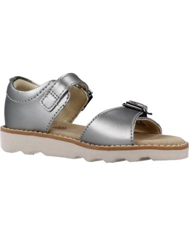 Sandalias de Niña CLARKS CROWN BLOOM T PLATA