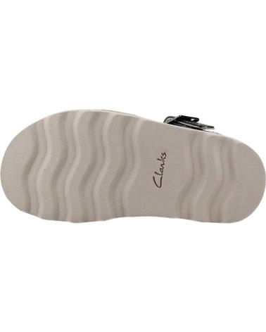 Sandalias de Niña CLARKS CROWN BLOOM T PLATA