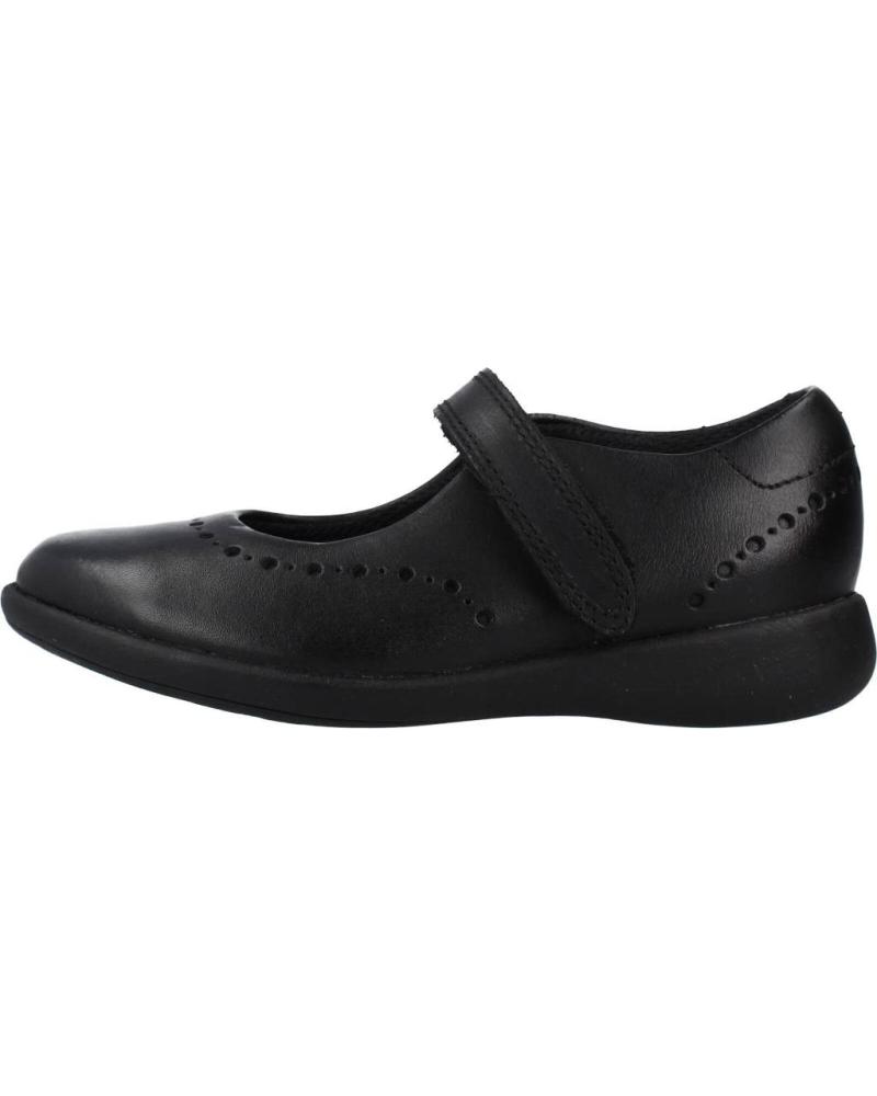 girl shoes CLARKS ETCH CRAFT T NEGRO