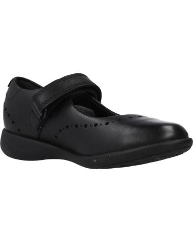 girl shoes CLARKS ETCH CRAFT T NEGRO