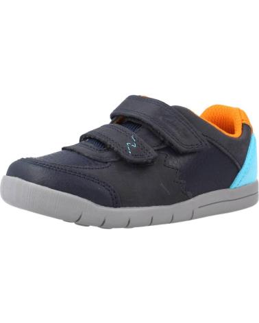 Sneaker für Junge CLARKS REX QUEST T AZUL
