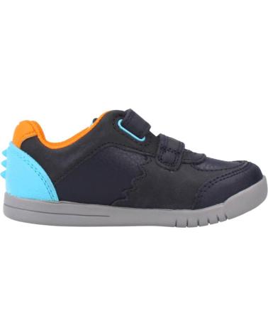 Sneaker für Junge CLARKS REX QUEST T AZUL