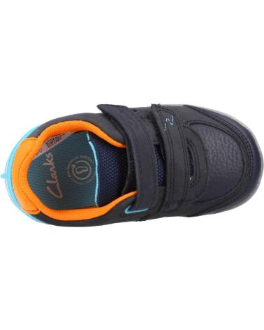 Sneaker für Junge CLARKS REX QUEST T AZUL