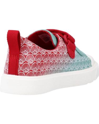 girl Trainers CLARKS CITY SHELL T ROJO