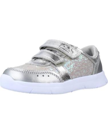 girl Trainers CLARKS ATH SONAR T GRIS