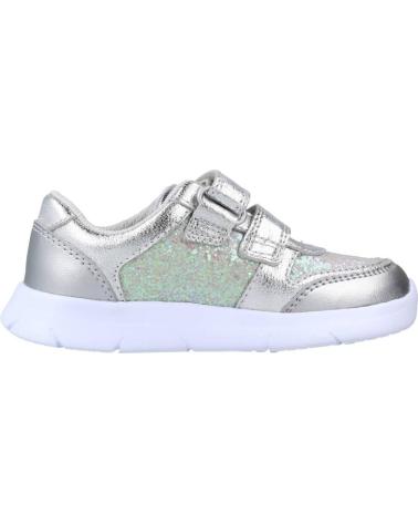 girl Trainers CLARKS ATH SONAR T GRIS