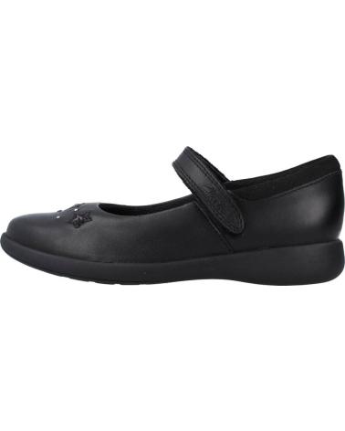girl shoes CLARKS ETCH BRIGHT K NEGRO