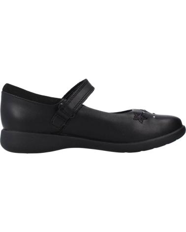 girl shoes CLARKS ETCH BRIGHT K NEGRO