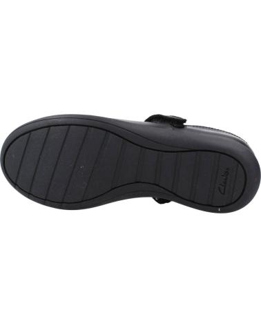girl shoes CLARKS ETCH BRIGHT K NEGRO