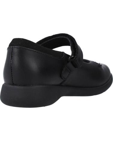 girl shoes CLARKS ETCH BRIGHT K NEGRO
