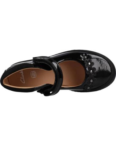 girl shoes CLARKS SCOOTER JUMP K NEGRO