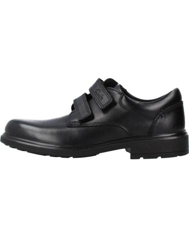 boy shoes CLARKS REMI PACE K NEGRO