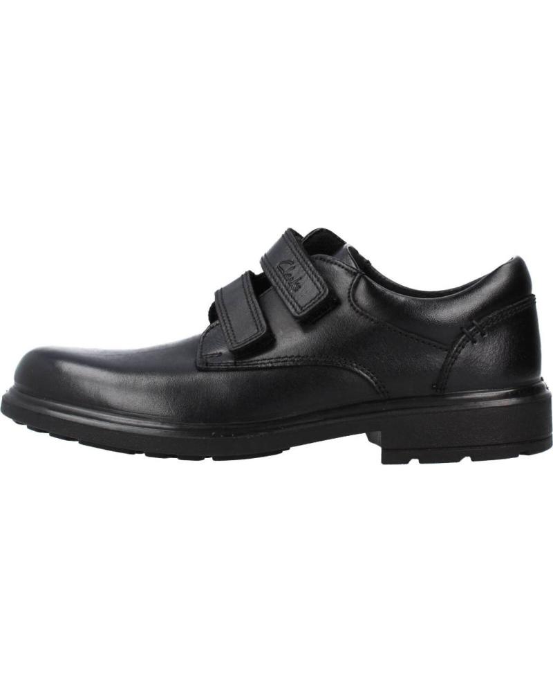 boy shoes CLARKS REMI PACE K NEGRO