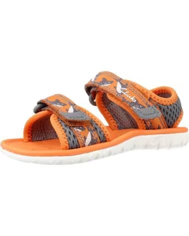 Sandales pour Garçon CLARKS SURFING TIDE T NARANJA