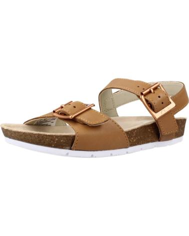 Sandales pour Fille CLARKS RIVER SAND K MARRON CLARO
