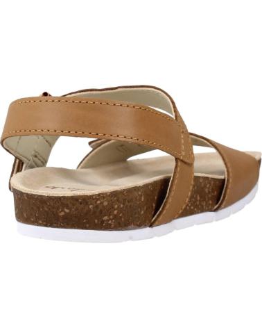Sandales pour Fille CLARKS RIVER SAND K MARRON CLARO