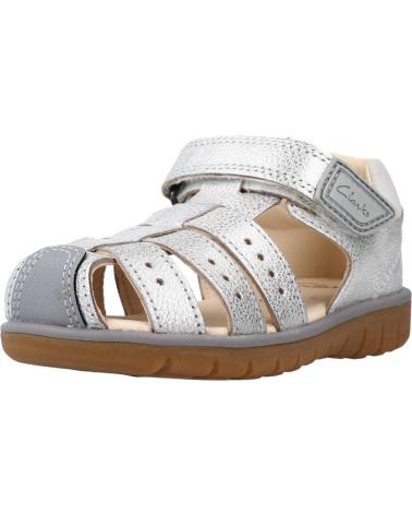 Sandali per Bambina e Bambino CLARKS ROAM BAY T PLATA