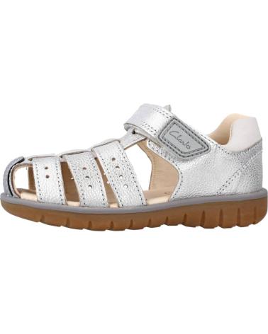 Sandali per Bambina e Bambino CLARKS ROAM BAY T PLATA