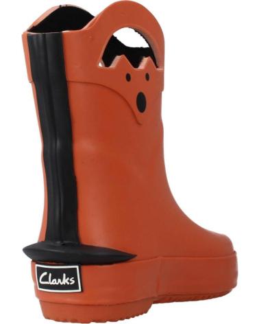 Botas de água  de Menina e Menino CLARKS TARRI DASH T NARANJA