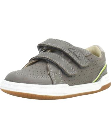 Sportif pour Garçon CLARKS FAWN SOLO T GRIS
