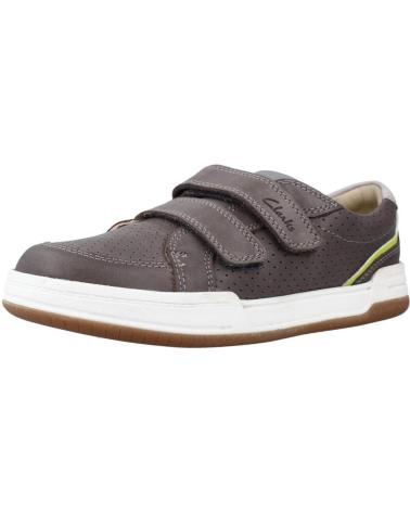 Sportif pour Garçon CLARKS FAWN SOLO K GRIS