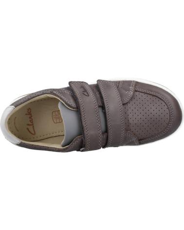 Sportif pour Garçon CLARKS FAWN SOLO K GRIS