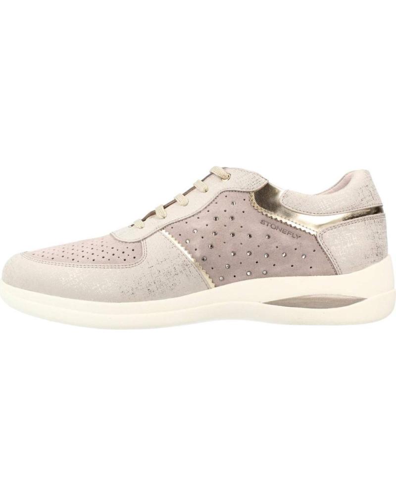Zapatillas deporte de Mujer STONEFLY AURORA 1 LAMINATED-VELOUR BEIS
