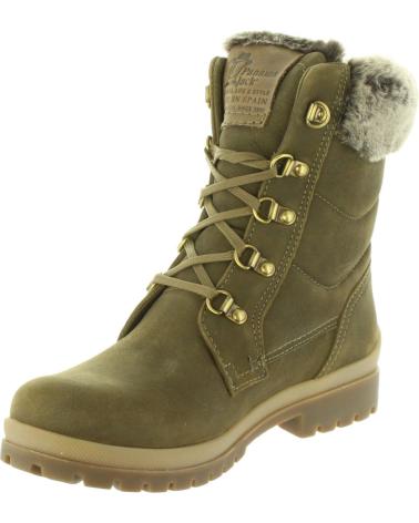 Botas de Mulher PANAMA JACK TUSCANI B18 NOBUCK KAKI
