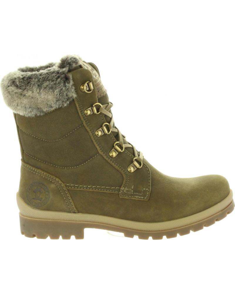 Botas de Mulher PANAMA JACK TUSCANI B18 NOBUCK KAKI