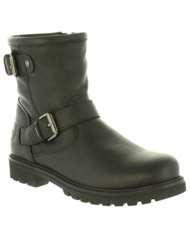 PANAMA JACK BOTINES MUJER MODELO FELINA B9 COLOR  NEGRO
