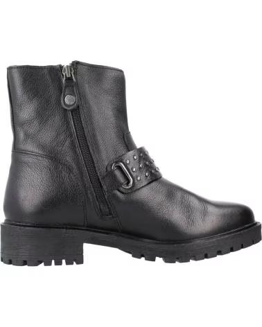 COLUMBIA STIVALETTI IN PELLE CON FIBBIE 2090291348 NERO MULTICOLOR