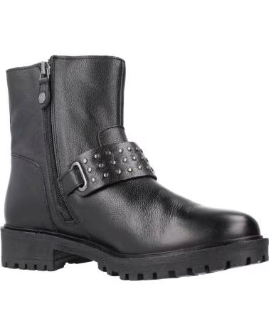 COLUMBIA STIVALETTI IN PELLE CON FIBBIE 2090291348 NERO MULTICOLOR