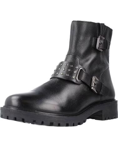 COLUMBIA STIVALETTI IN PELLE CON FIBBIE 2090291348 NERO MULTICOLOR