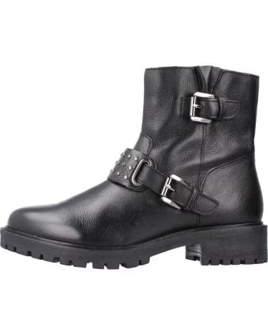 COLUMBIA STIVALETTI IN PELLE CON FIBBIE 2090291348 NERO MULTICOLOR