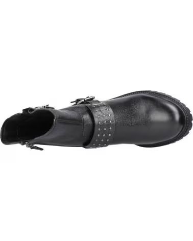COLUMBIA STIVALETTI IN PELLE CON FIBBIE 2090291348 NERO MULTICOLOR