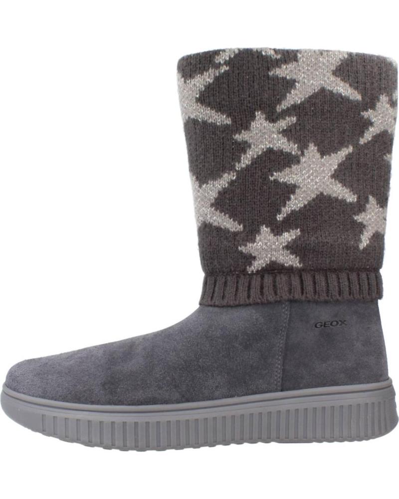 girl boots geox J DISCOMIX GIRL C GRIS