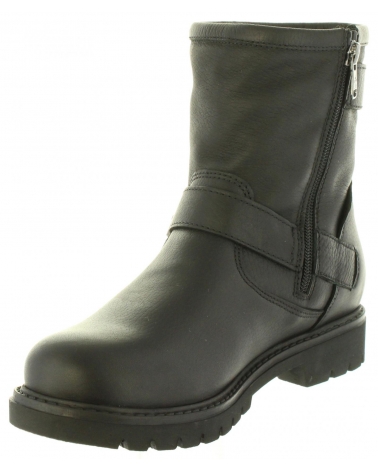 PANAMA JACK BOTINES MUJER MODELO FELINA B9 COLOR  NEGRO