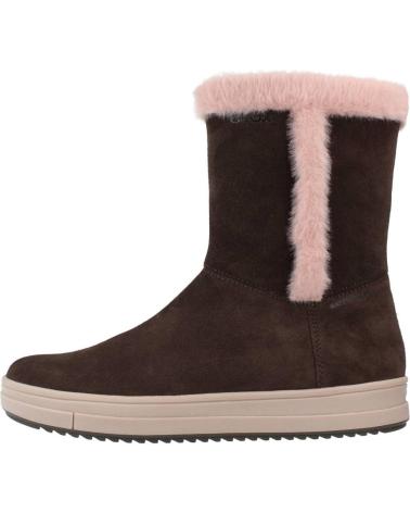 girl boots GEOX J REBECCA GIRL WPF C MARRON