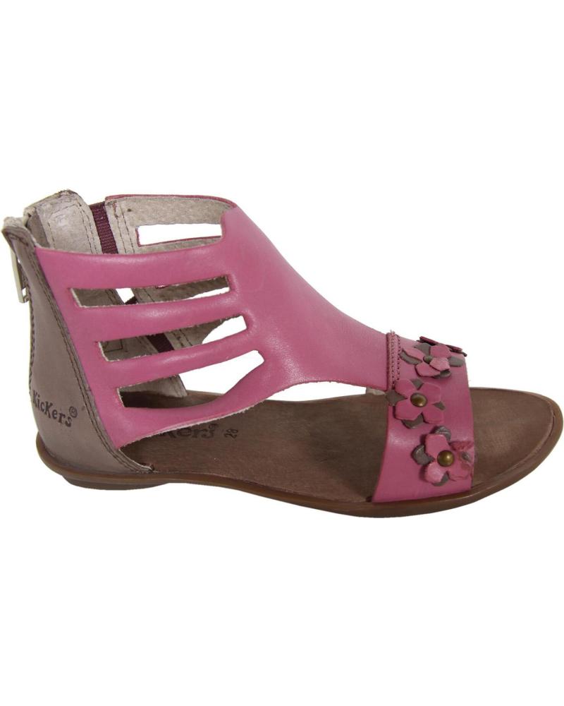Sandali-De-Niña-KICKERS-414430-30-ZADIG-FUCHSIA-KAKI