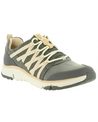 Schuhe für Damen CLARKS 26135108 TRI TRAIL DARK GREY COMBI