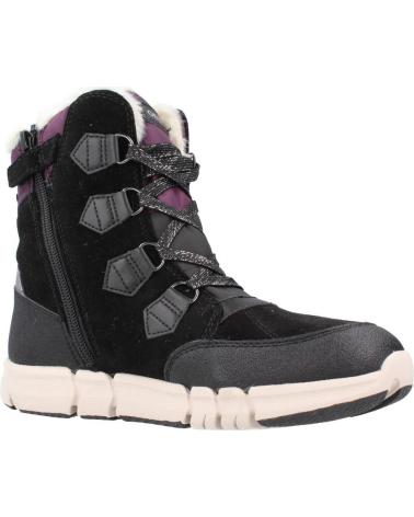 Boots für Mädchen GEOX J FLEXYPER GIRL B AB NEGRO
