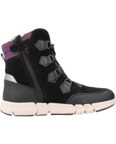 Boots für Mädchen GEOX J FLEXYPER GIRL B AB NEGRO