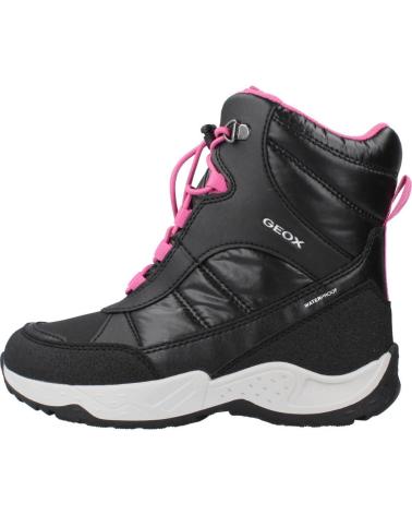 girl boots GEOX J SENTIERO GIRL B WP NEGRO
