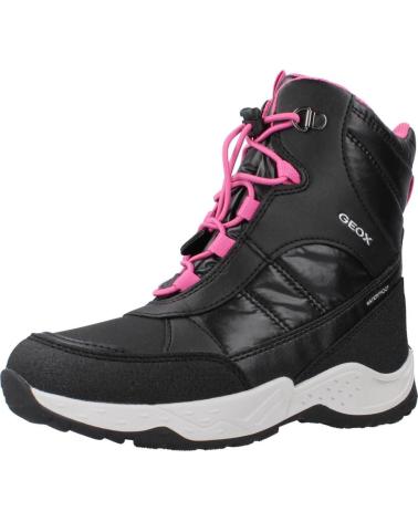 girl boots GEOX J SENTIERO GIRL B WP NEGRO